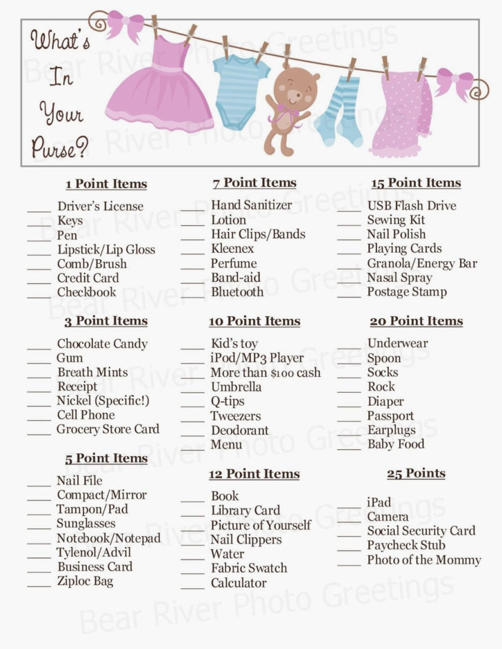 Printable Baby Shower Games For 2022