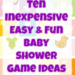 10 Inexpensive Easy Fun Baby Shower Game Ideas Preemie Twins Baby Blog