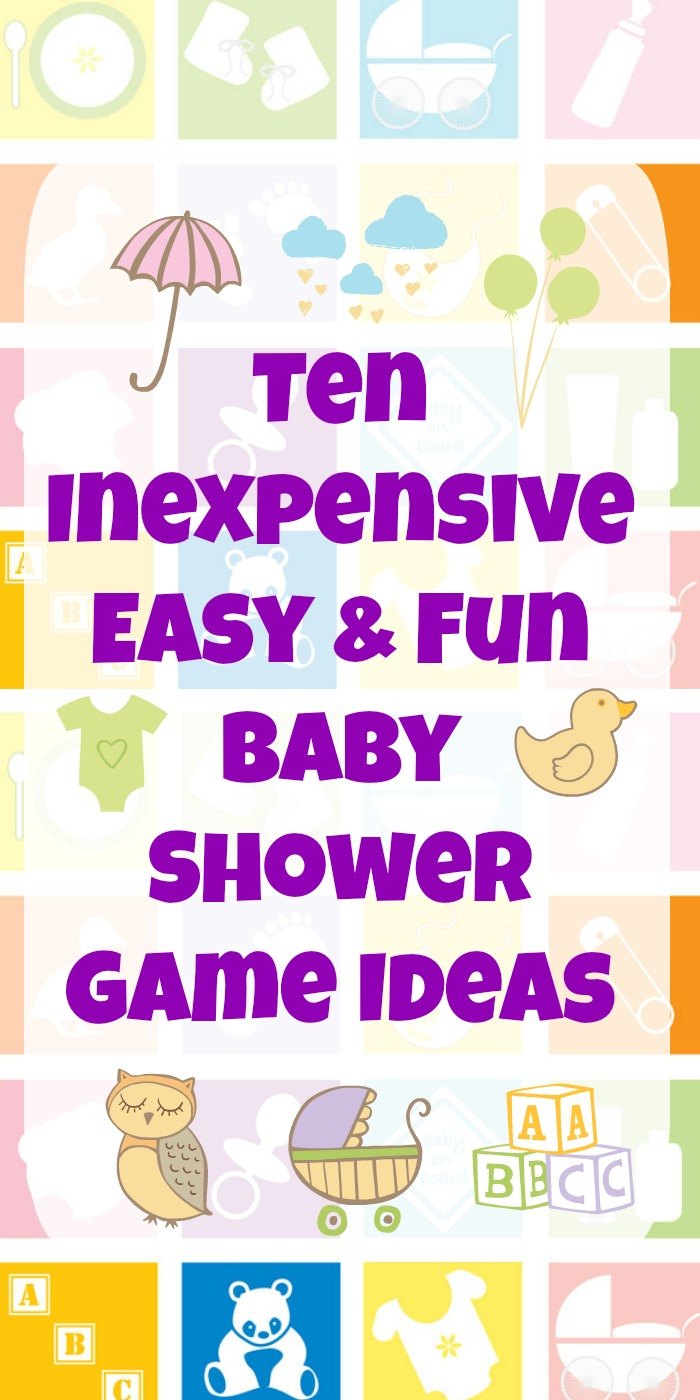 10 Inexpensive Easy Fun Baby Shower Game Ideas Preemie Twins Baby Blog