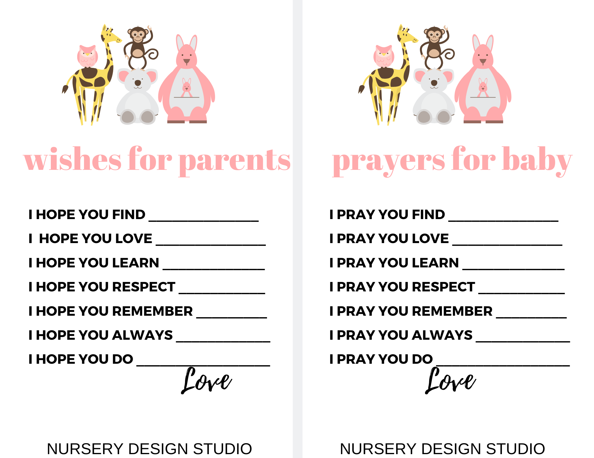 44 FREE BABY SHOWER GAMES PRINTABLES SO FUN TO PLAY Nursery Design Studio