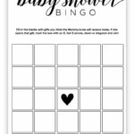 Baby Shower Bingo
