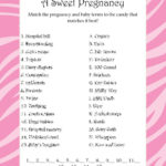 BABY SHOWER GAME HOW SWEET IT IS ANSWER KEY Baby Shower Game