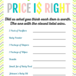 Baby Shower Games Printable With Answer Key 31 Free Printable Baby