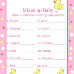 Free Baby Shower Games Printouts Activity Shelter