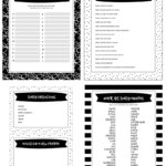 FREE Printable Baby Shower Games 5 Games In 3 Colors Lil Luna