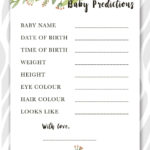Free Printable Baby Shower Games Megzie Free Printable Baby Shower