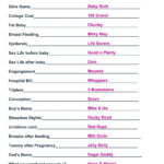 Free Printable Baby Shower Games With Answer Key Free Printable